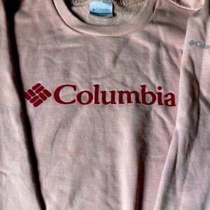 Columbia blush Pink sweatshirt